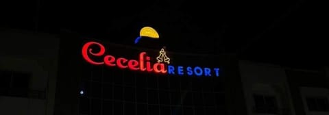 Property logo or sign, Text overlay
