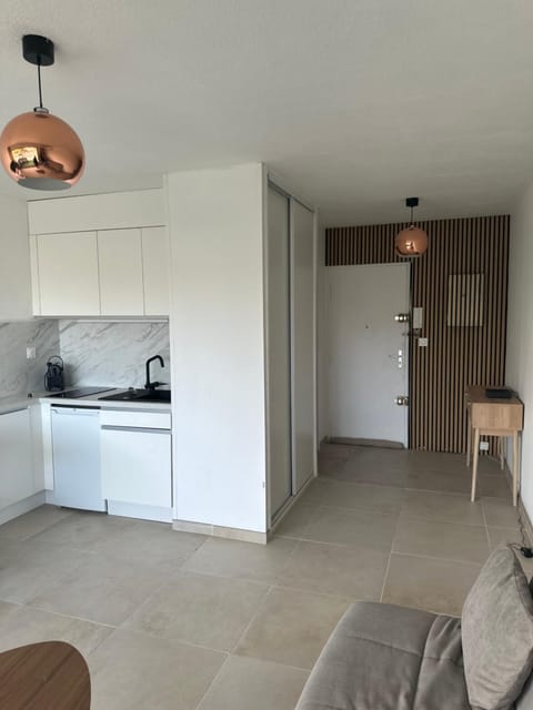 Kitchen or kitchenette, Dining area, stove