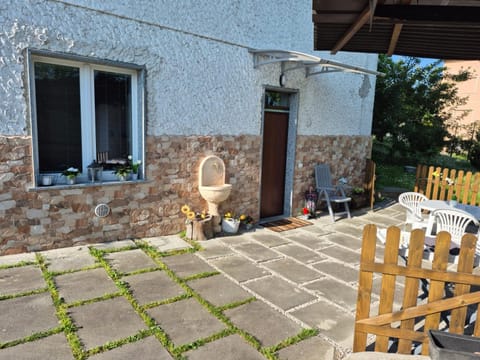 Property building, Patio