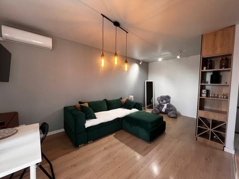 Living room, air conditioner