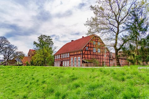Property building, Spring, Natural landscape, Garden view