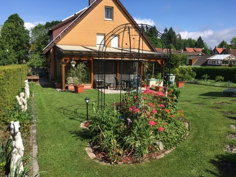 Property building, Garden view