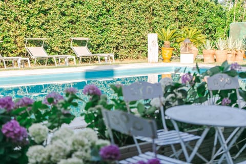 Spring, Day, Garden, Garden view, Pool view, Swimming pool, sunbed