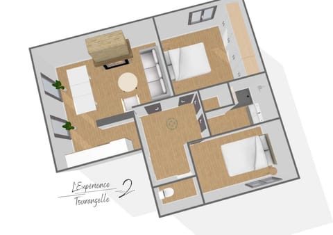 L'Expérience Tourangelle #2 Apartment in Tours