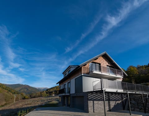 Property building, Natural landscape, Mountain view