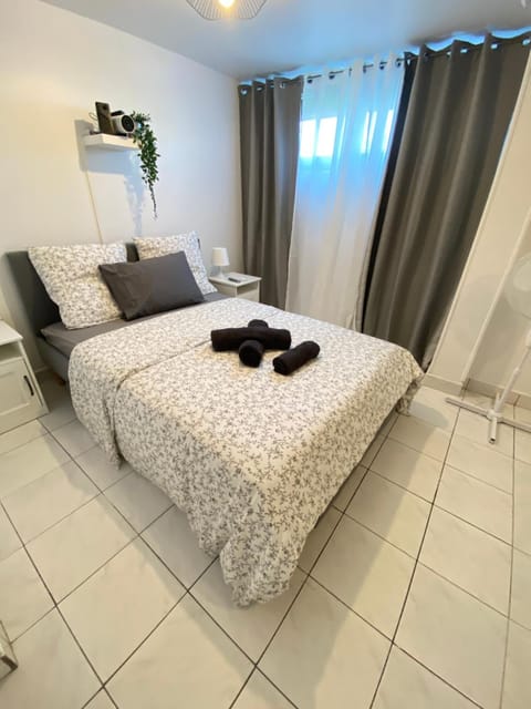 Studio et Projecteur à 100 m du Métro Apartment in Saint-Denis, France