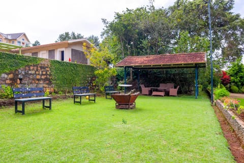 Patio, Natural landscape, Garden, Garden view