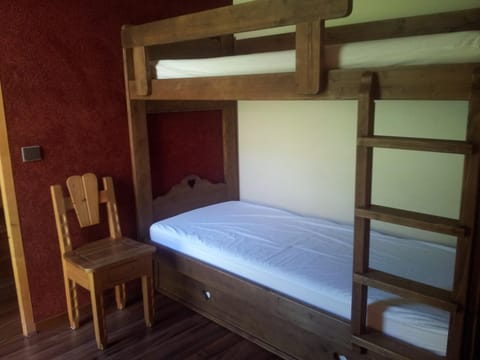 Photo of the whole room, Bedroom, bunk bed