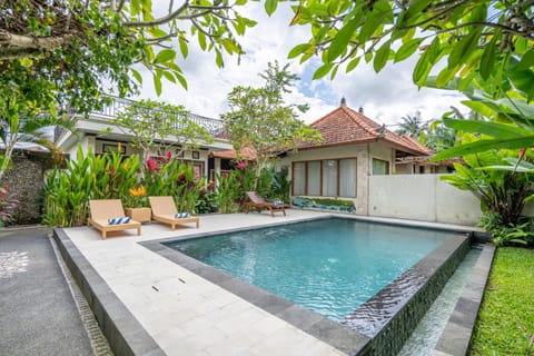 Pool view, sunbed