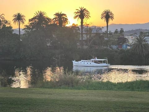River view, Sunset