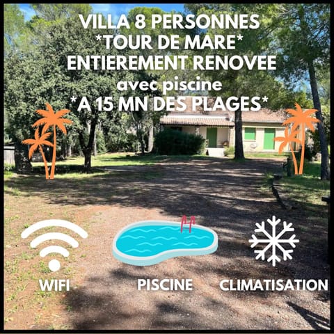 Belle villa avec piscine FRENCH RIVIERA - Quartier Tour de Mare House in Saint-Raphael