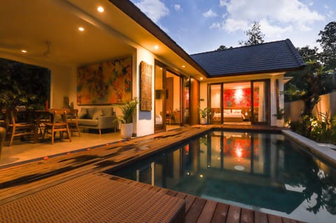 Property building, Pool view, Swimming pool