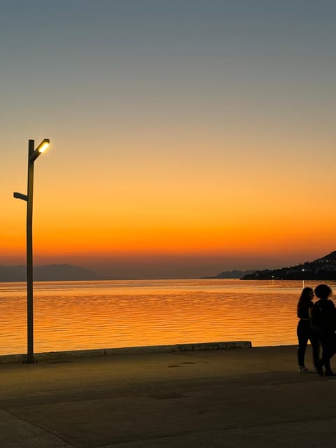 Natural landscape, Beach, Sea view, Sunset