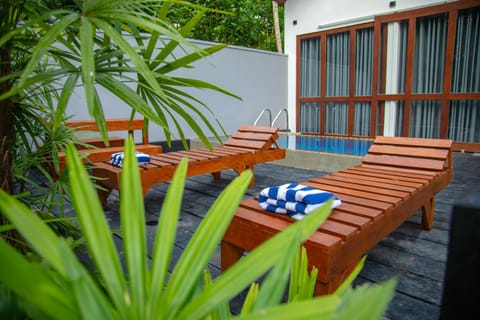 Garden, Garden view, sunbed