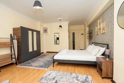 Bed, Bedroom, wardrobe