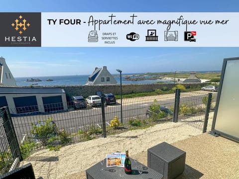TY FOUR - Bel appartement T2 de standing vue mer Apartment in Finistere