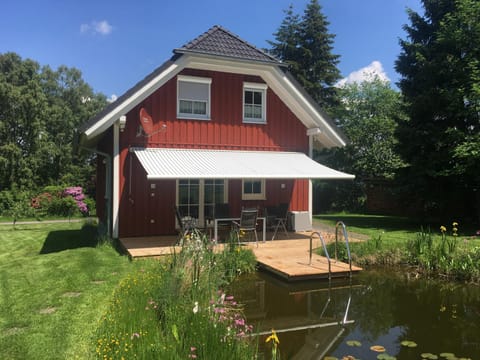 Property building, Garden view