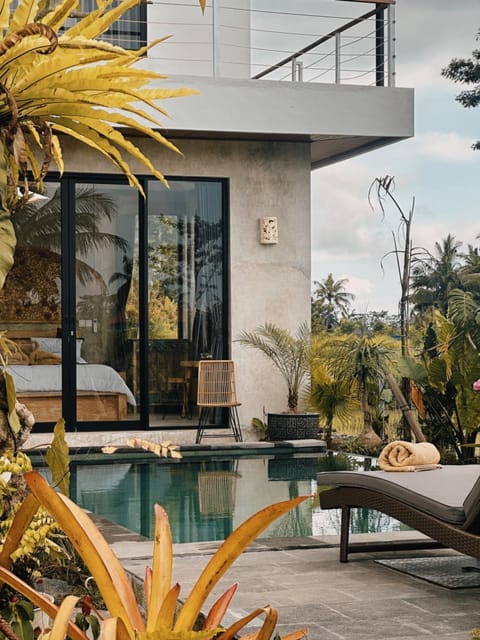 Property building, Pool view, Swimming pool