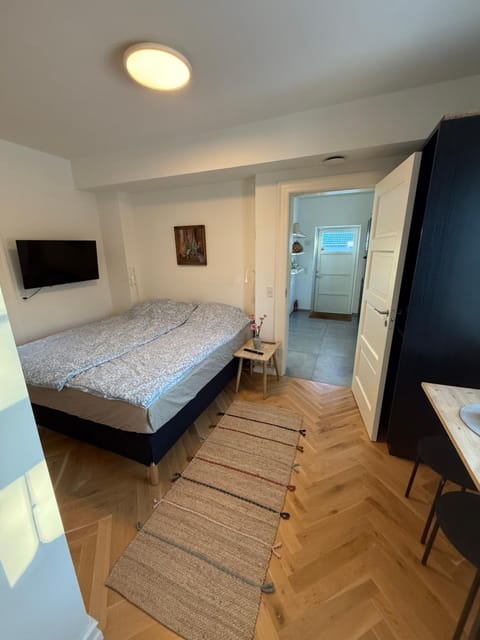 Communal lounge/ TV room, Bed, TV and multimedia, Photo of the whole room, Evening entertainment, Bedroom, wardrobe