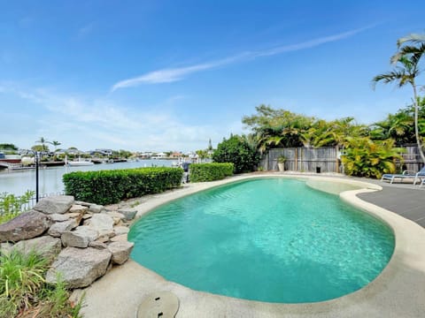Pool view, River view, Swimming pool