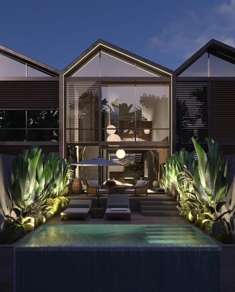 Property building, Garden, Swimming pool