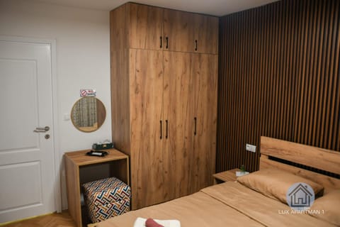 Bed, Photo of the whole room, Bedroom, wardrobe