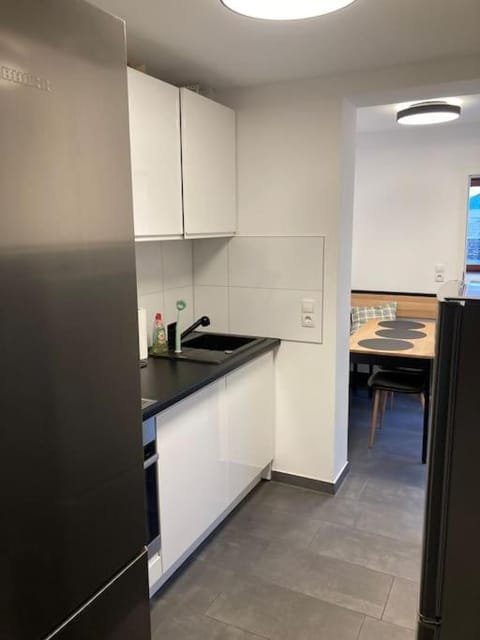 Kitchen or kitchenette, oven, stove