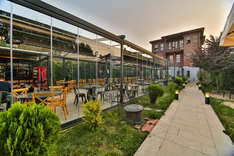 Day, Bird's eye view, On site