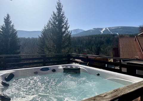 Hot Tub, Mountain view