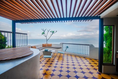 Balcony/Terrace, Seating area, Sea view