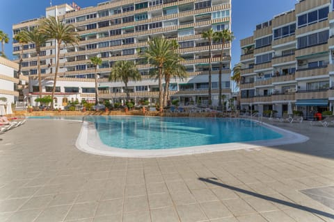 Property building, Living room, Swimming pool