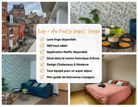 Au Puits Saint Josse - Centre Historique - WIFI Apartment in Arras