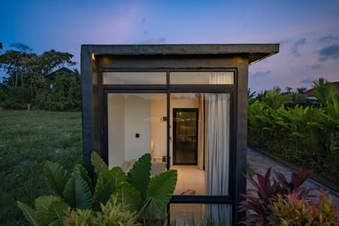 Property building, Sunset