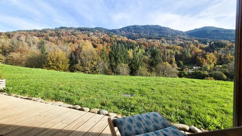 Garden view, Mountain view