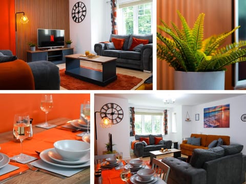 TV and multimedia, Living room, Seating area, Dining area