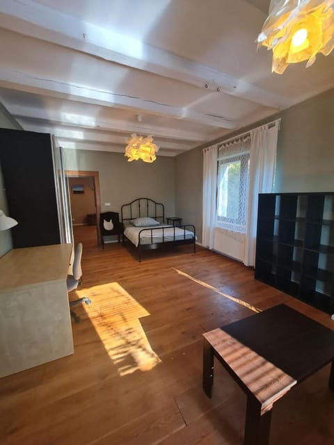 Bed, Photo of the whole room, Seating area, Bedroom