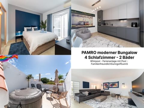 Bed, Kitchen or kitchenette, Living room