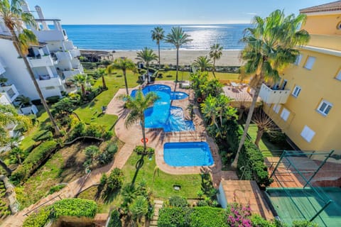 Day, Natural landscape, View (from property/room), Beach, Garden view, Pool view, Sea view, Swimming pool