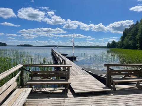 Natural landscape, Garden, Lake view