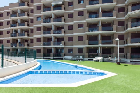 Property building, Nearby landmark, Natural landscape, Beach, Landmark view, Pool view, Sea view, Swimming pool