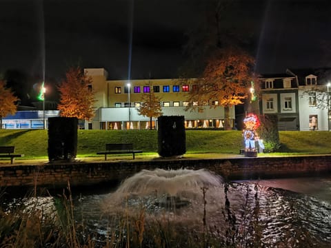 Property building, Night