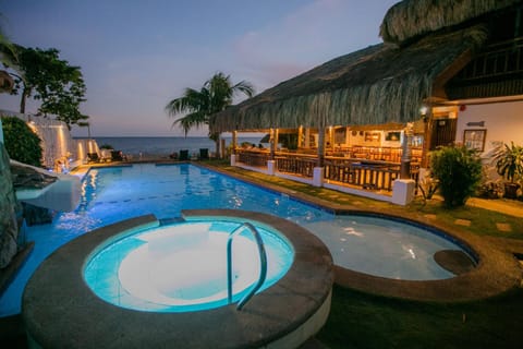 Night, Swimming pool