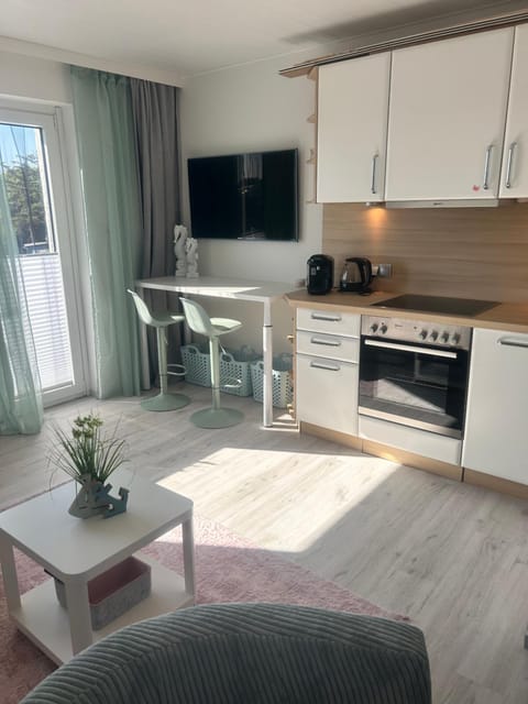 Kitchen or kitchenette, Seating area, Dining area, oven, stove