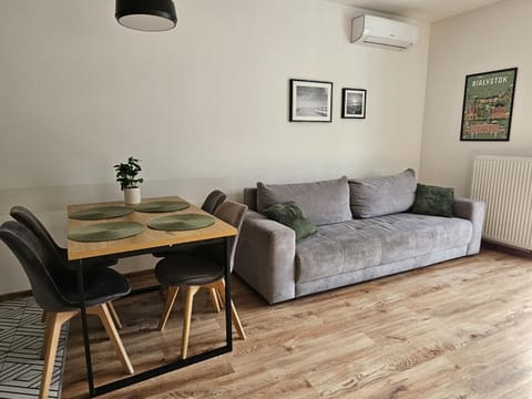 Living room, Seating area, Dining area, air conditioner