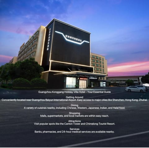 Property building, Sunset