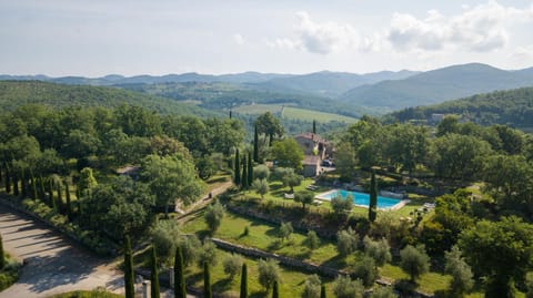 Day, Natural landscape, Bird's eye view, Mountain view, Pool view, Swimming pool, Swimming pool