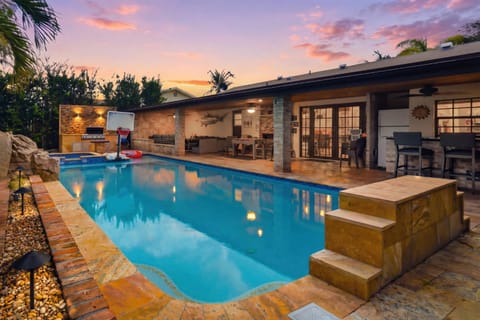Natural landscape, Pool view, Swimming pool