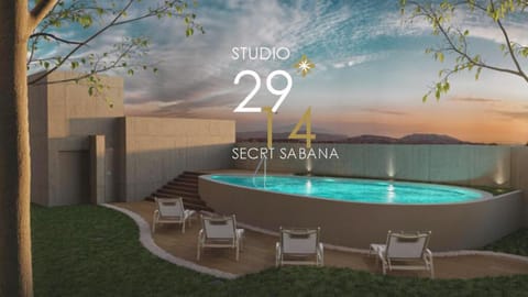 Day, Natural landscape, Pool view, Swimming pool, sunbed