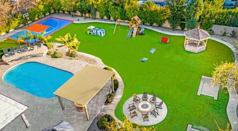 Children play ground, Pool view, Swimming pool