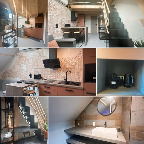 La mezzanine Apartment in Jura